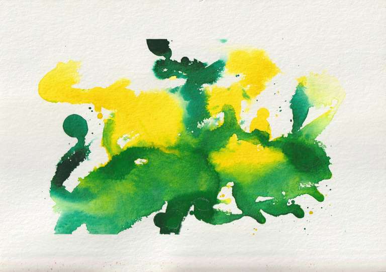 Aquarell Farbe Verlauf