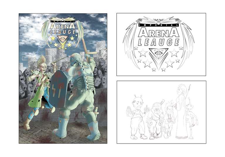 Arena Leauge Game Idee
