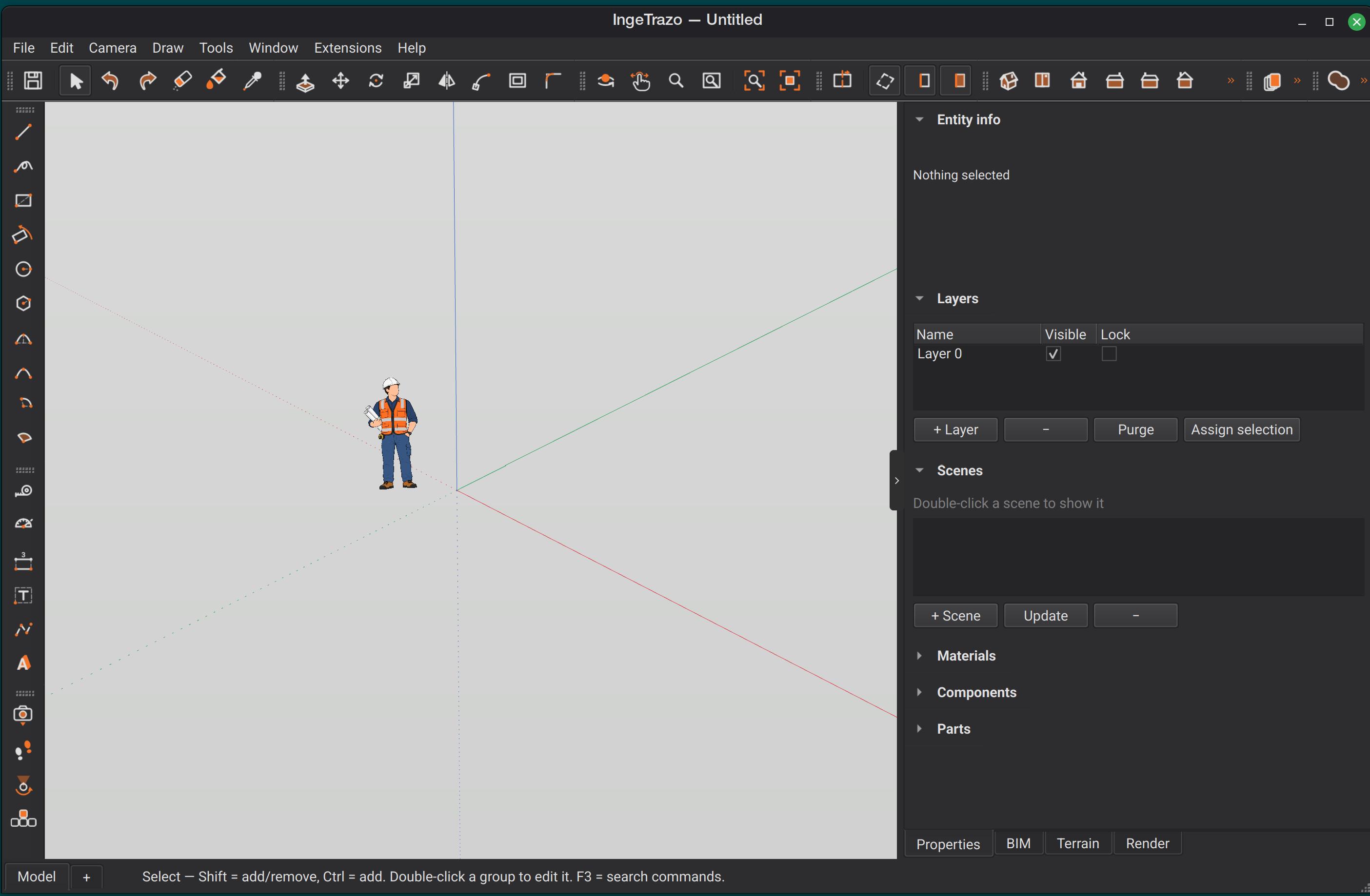 Screenshot IngeTrazo