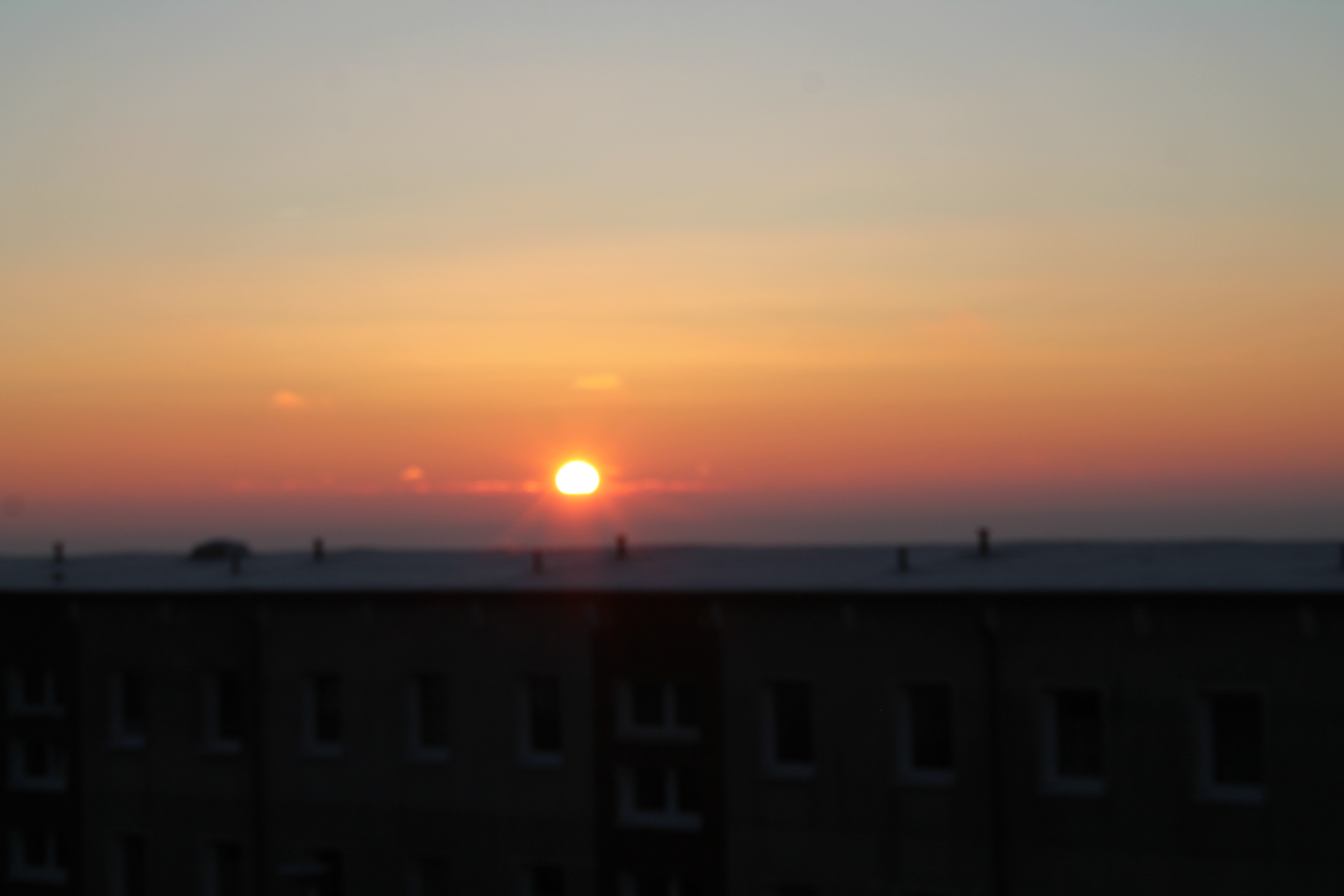 Sonnenaufgang über Rügen (Sassnitz)