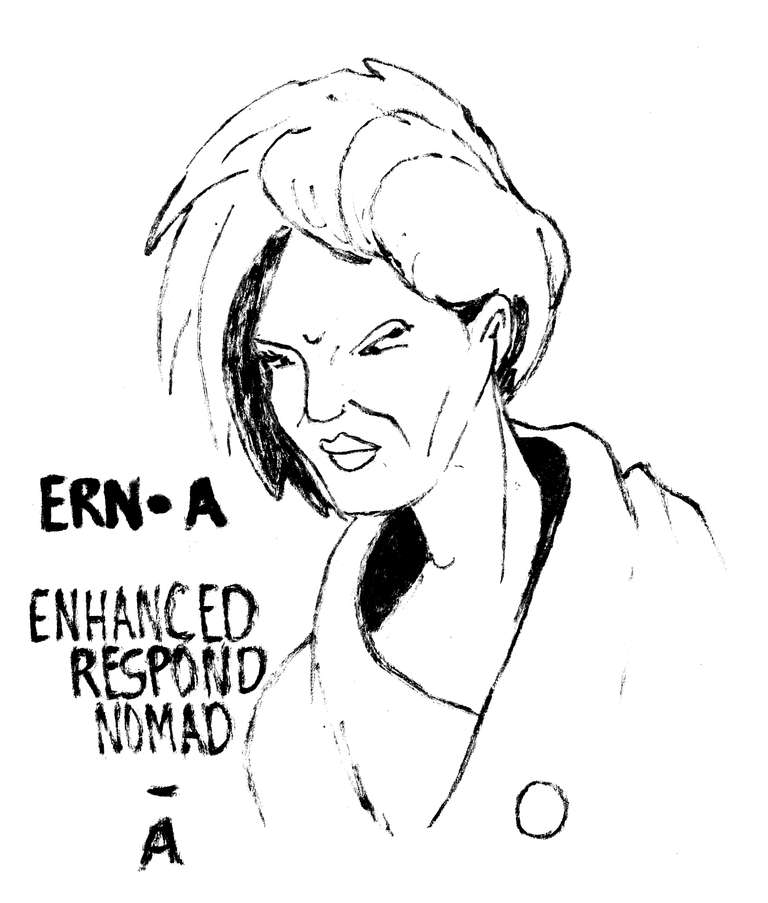 Erna, Comic Figur